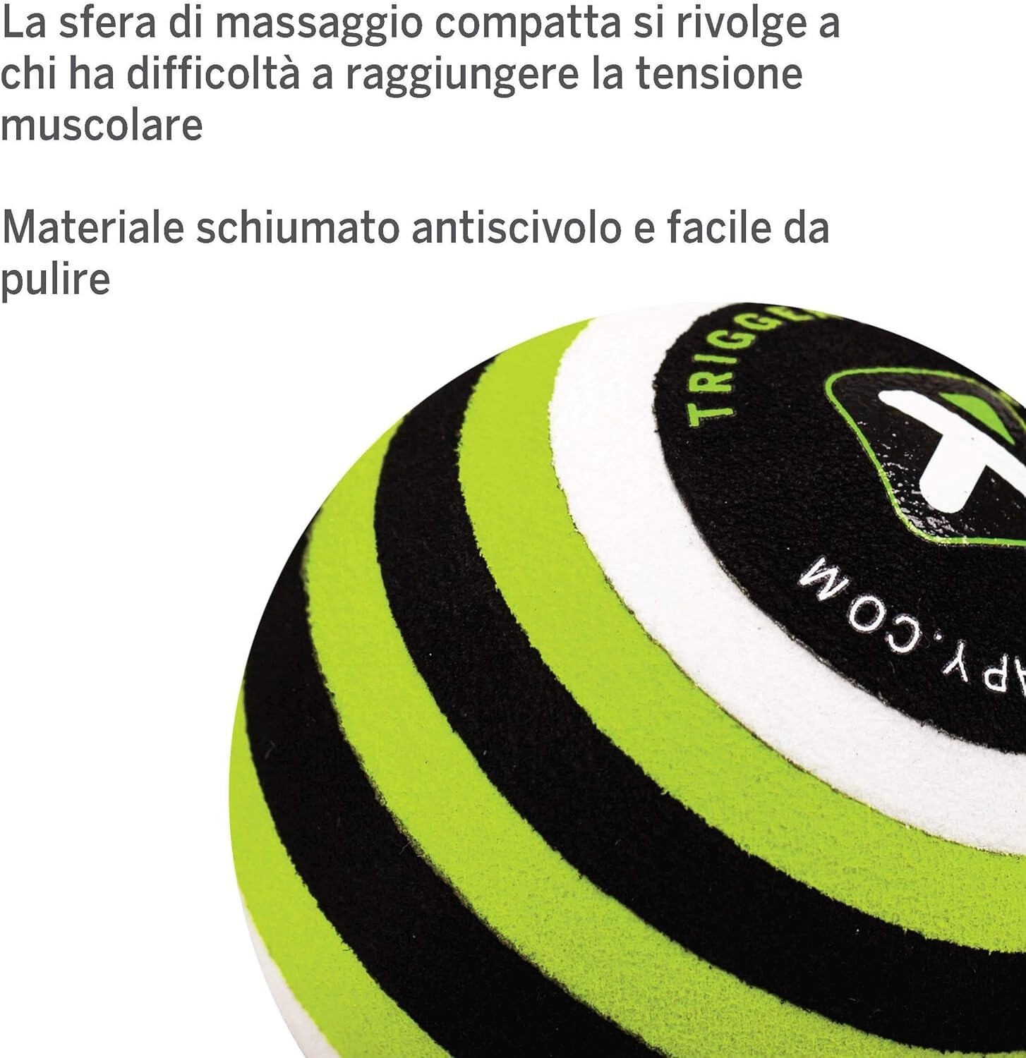 Trigger Point Performance Unisex’s MB1, Deep Tissue Massage Ball, 2.5»/5cm