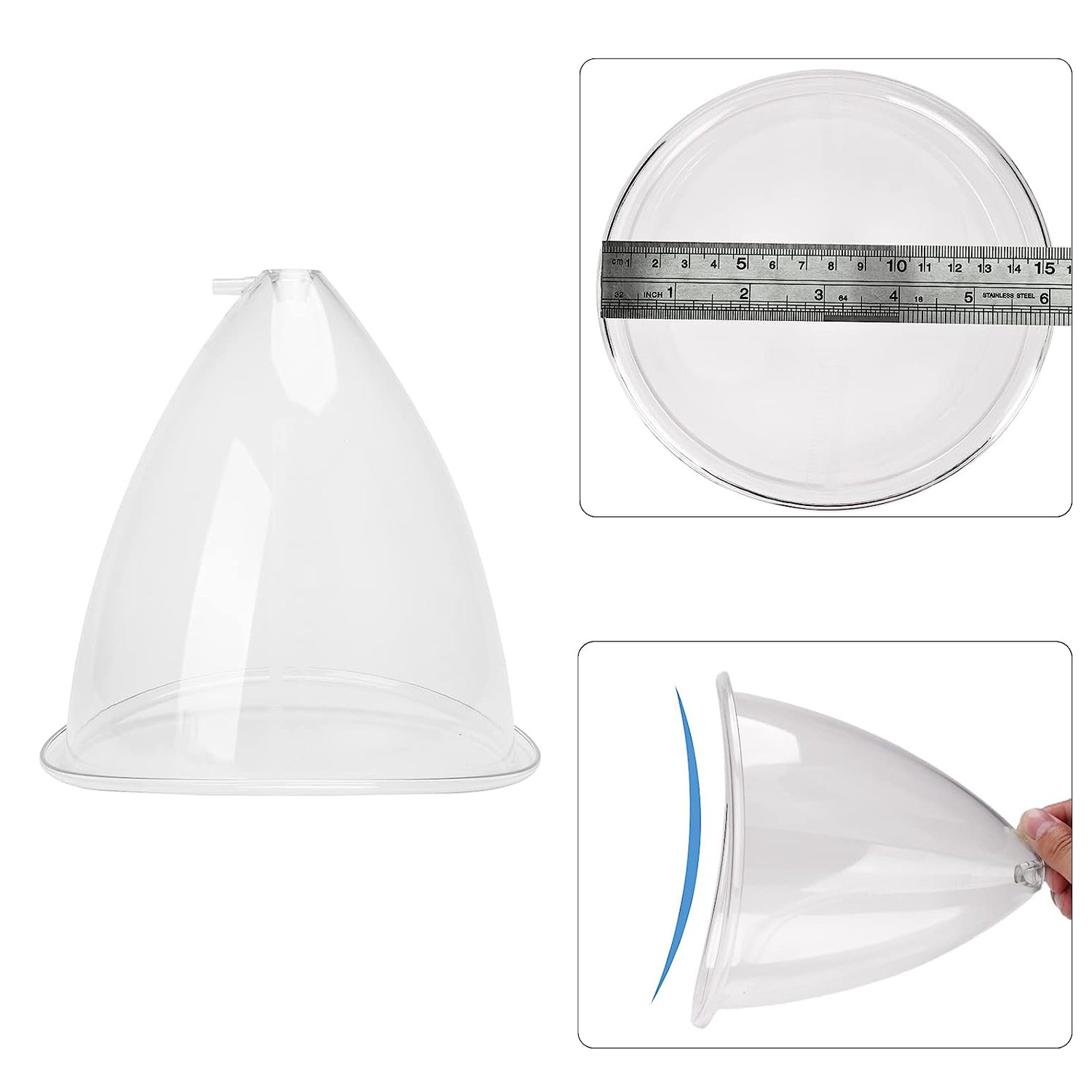 Relacement Cups 60ML-210ML Breast Cups Butt Lift Cups For Vacuum Therapy Machine