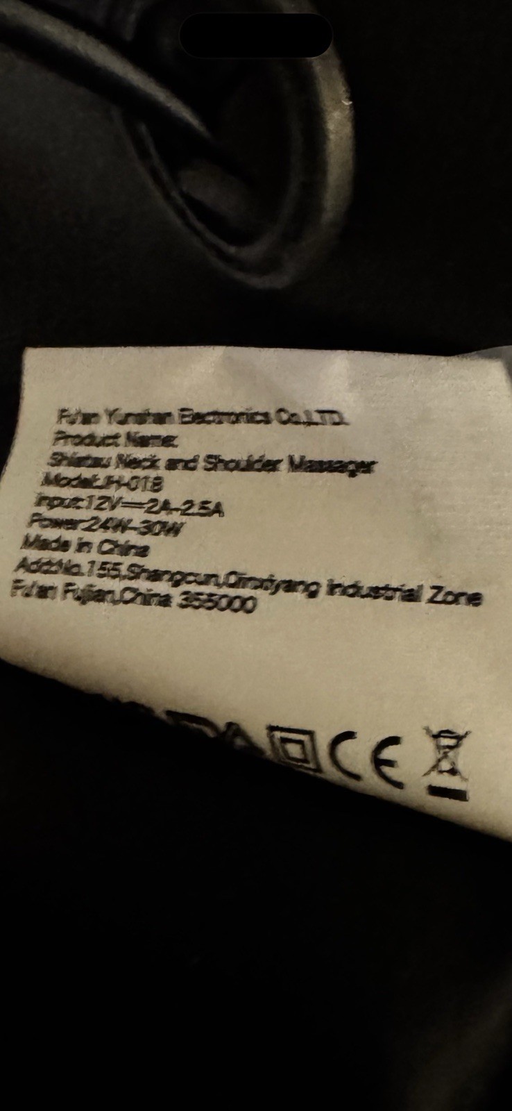 Papillon Neck And Shoulder Massager With Heat Pre-owned