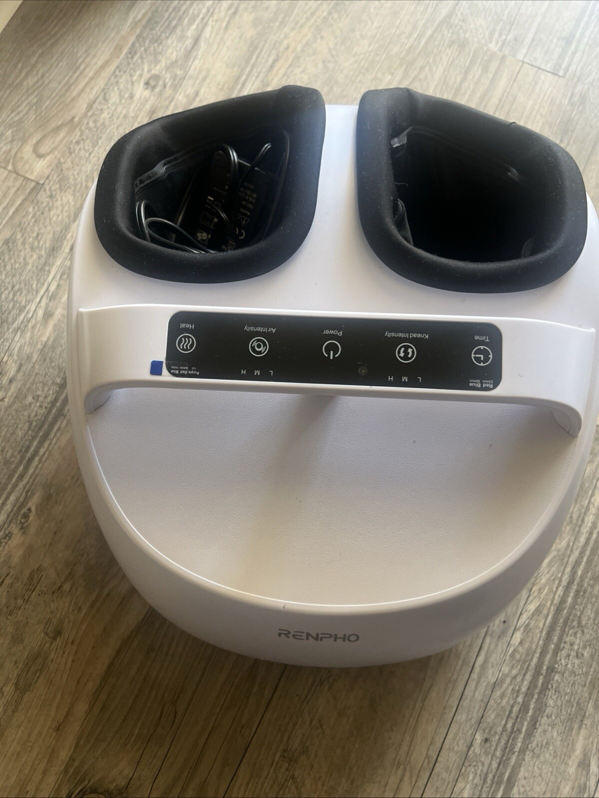 Renpho Foot Massager Machine with Heat – White