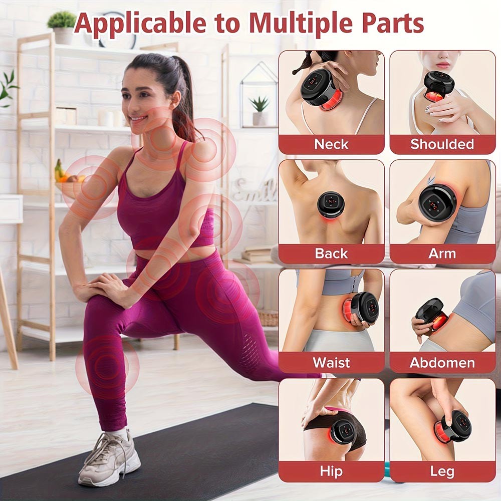 Smart Quiet Durable Versatile Safe Skin-Friendly Smart Electric Cupping Massager