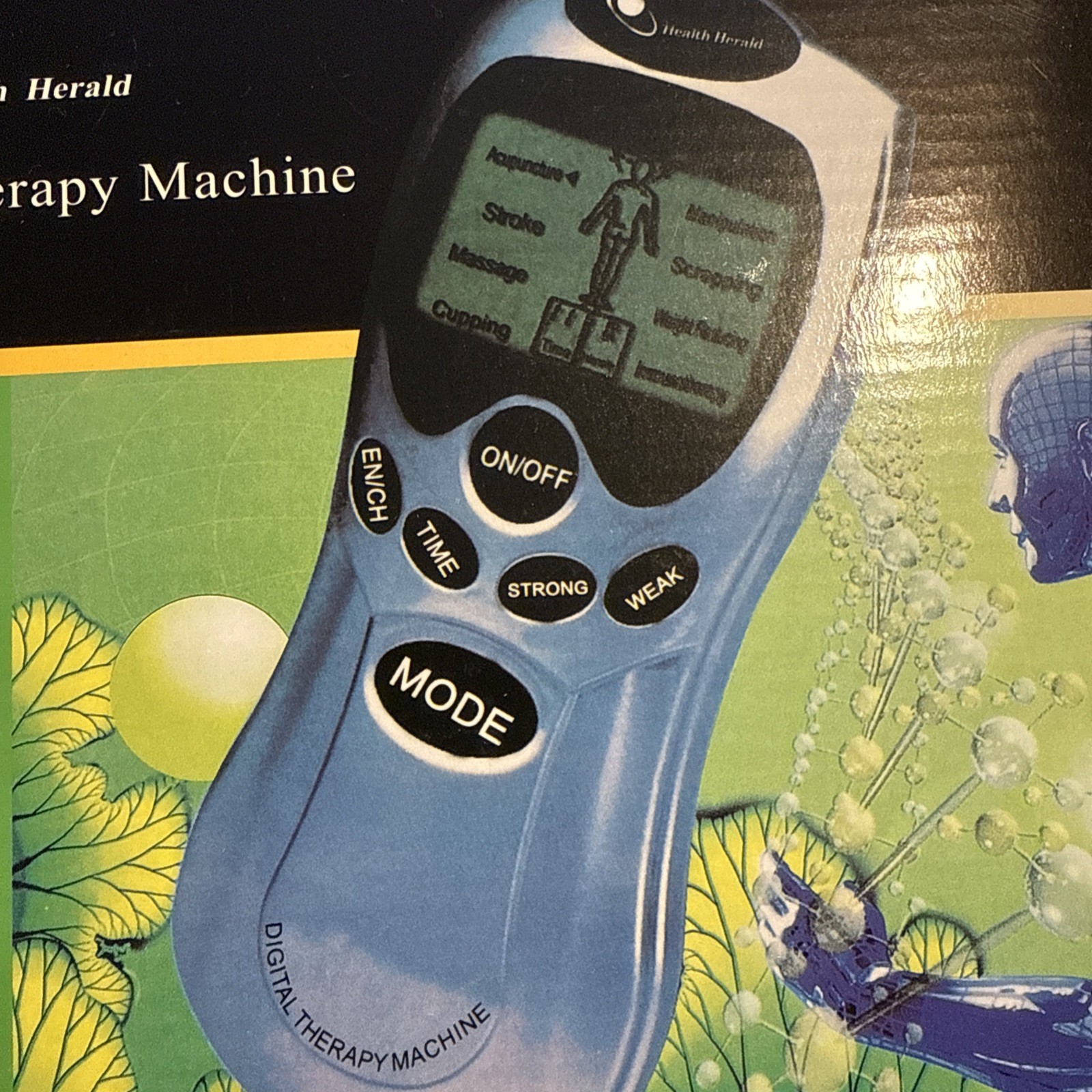 Brand New Health Herald Digital Therapy Machine Pain Reliever Massager Free Ship
