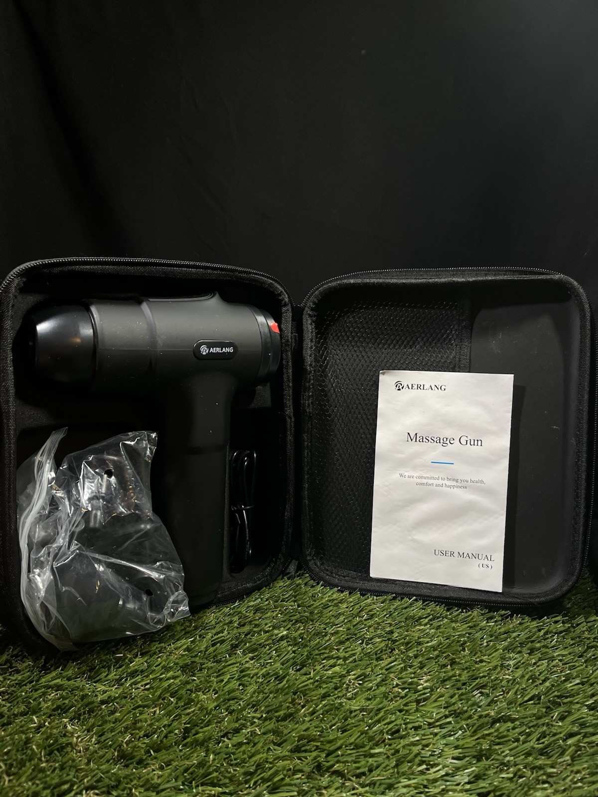 AERLANG Portable Massage Gun for Back and Deep Tissue Pain Relief Muscle Relax