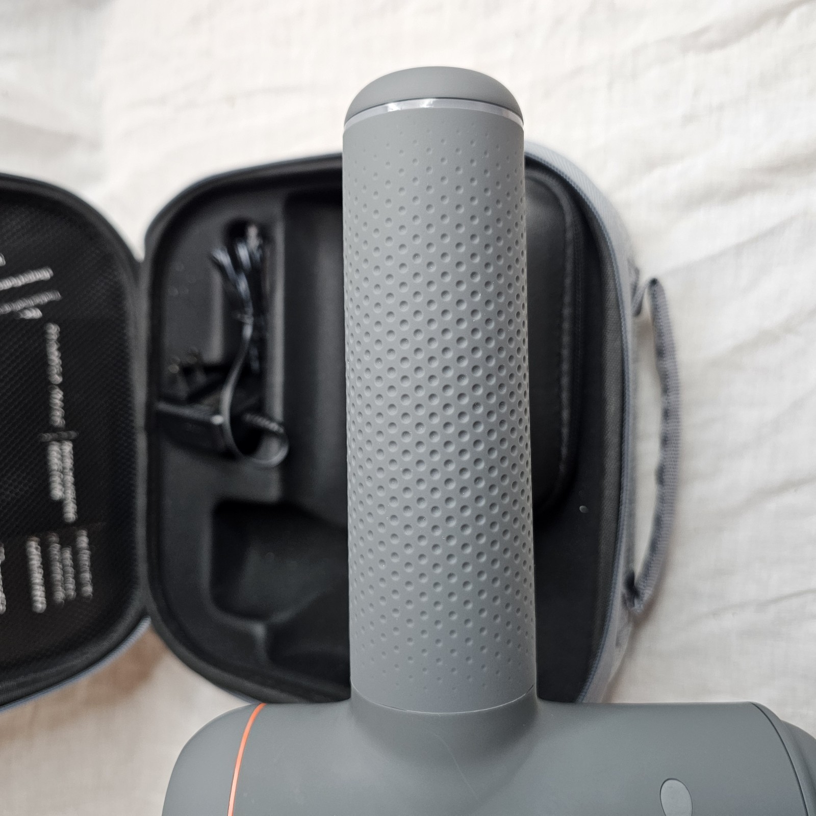 Sharper Image Power Percussion Deep Tissue Massager with Case & Attachments
