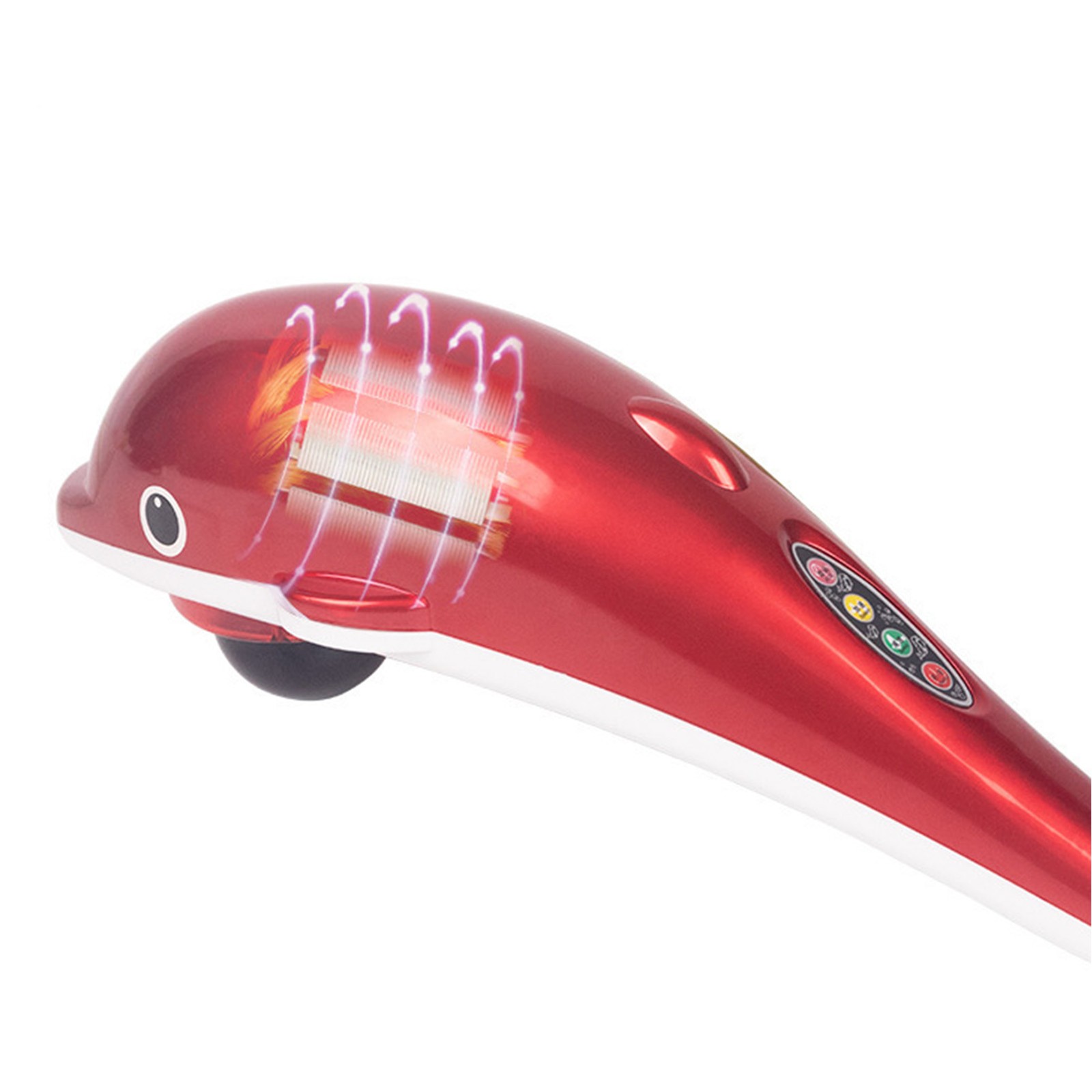 Deep Tissue Percussion Massager Dolphin Shape For Neck Shoulder Relieve Fati WTD