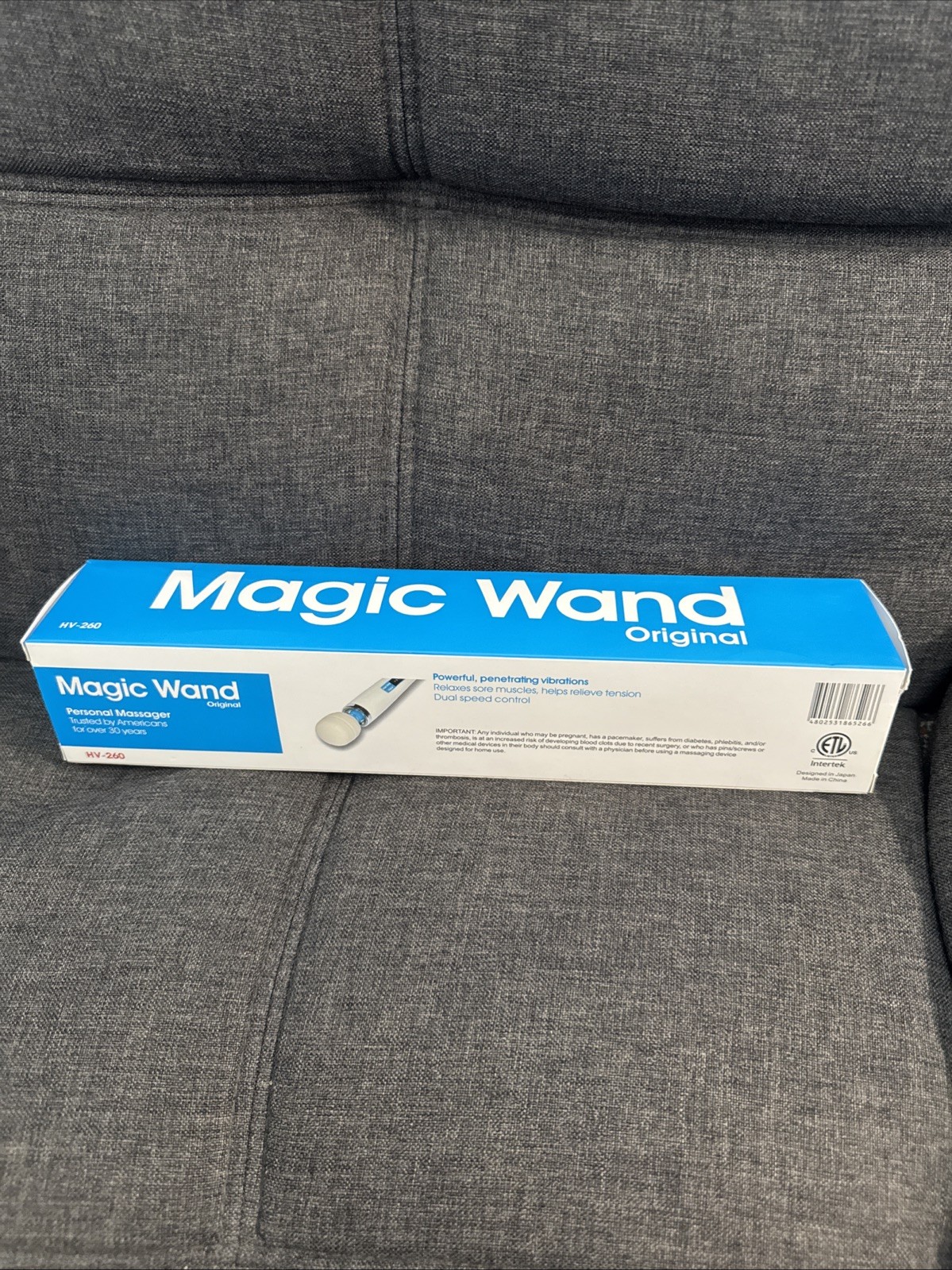 Vibratex HV-260 2-Speed Hitachi Magic Wand Original Massager Brand New