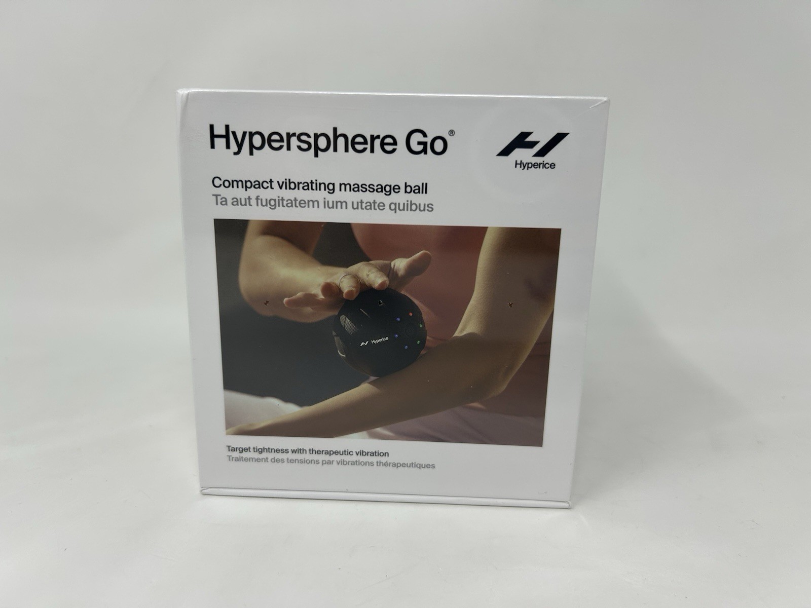 Hyperice Hypersphere Go Compact Vibrating Massage Ball Black NEW SEALED