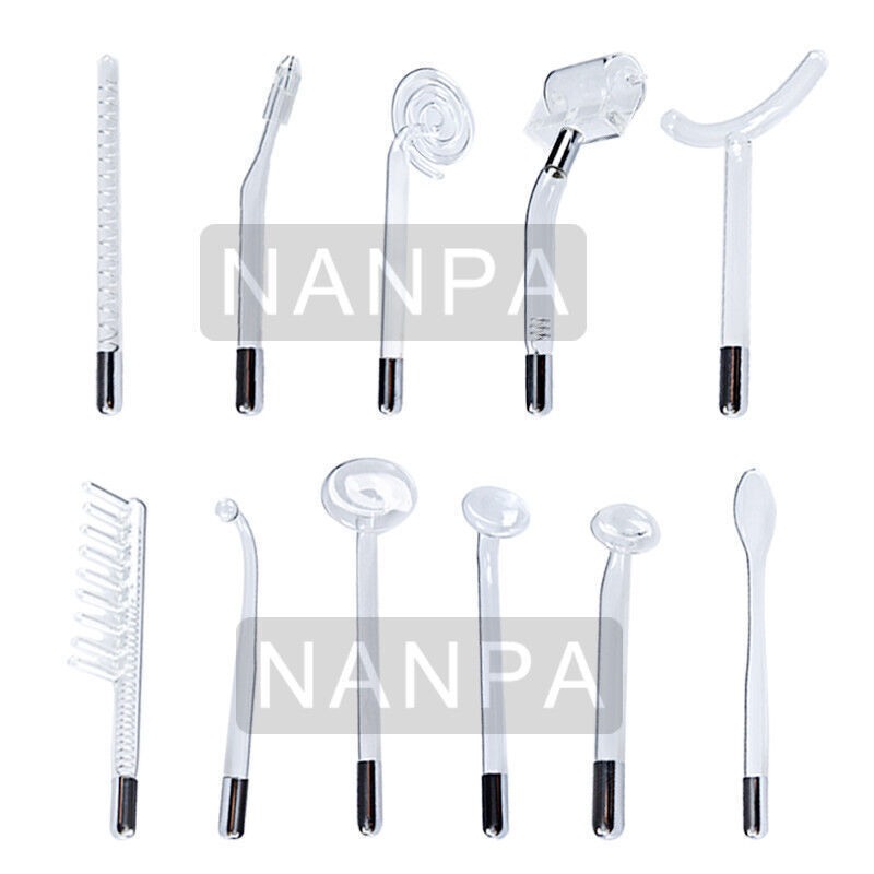 High Frequency Electrode Replace Wand Violet / Orange Light Ray Facial Skin Care