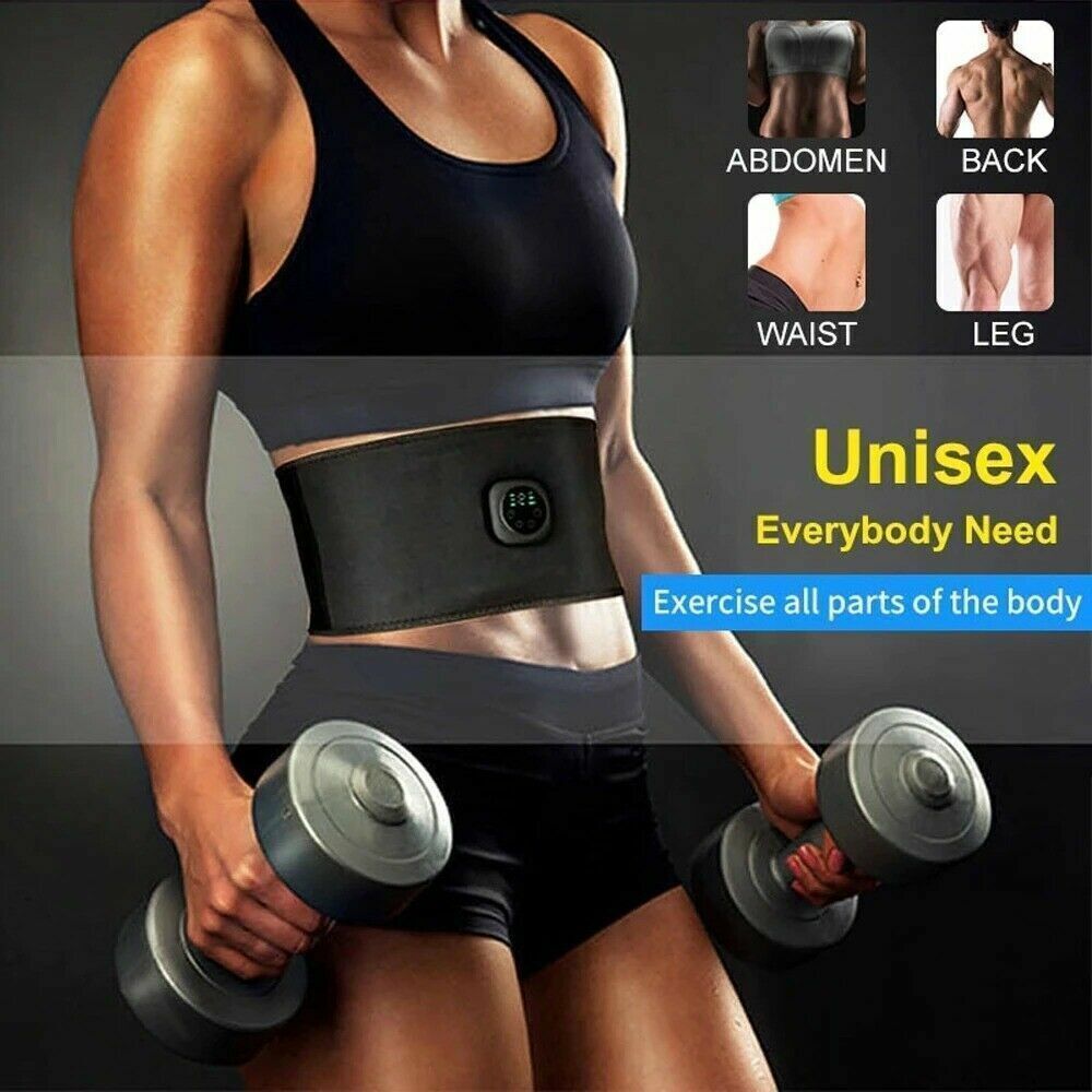 Waist Massage Belt Electric Vibration Body Slimming Belt Weight Loss Fat Burning