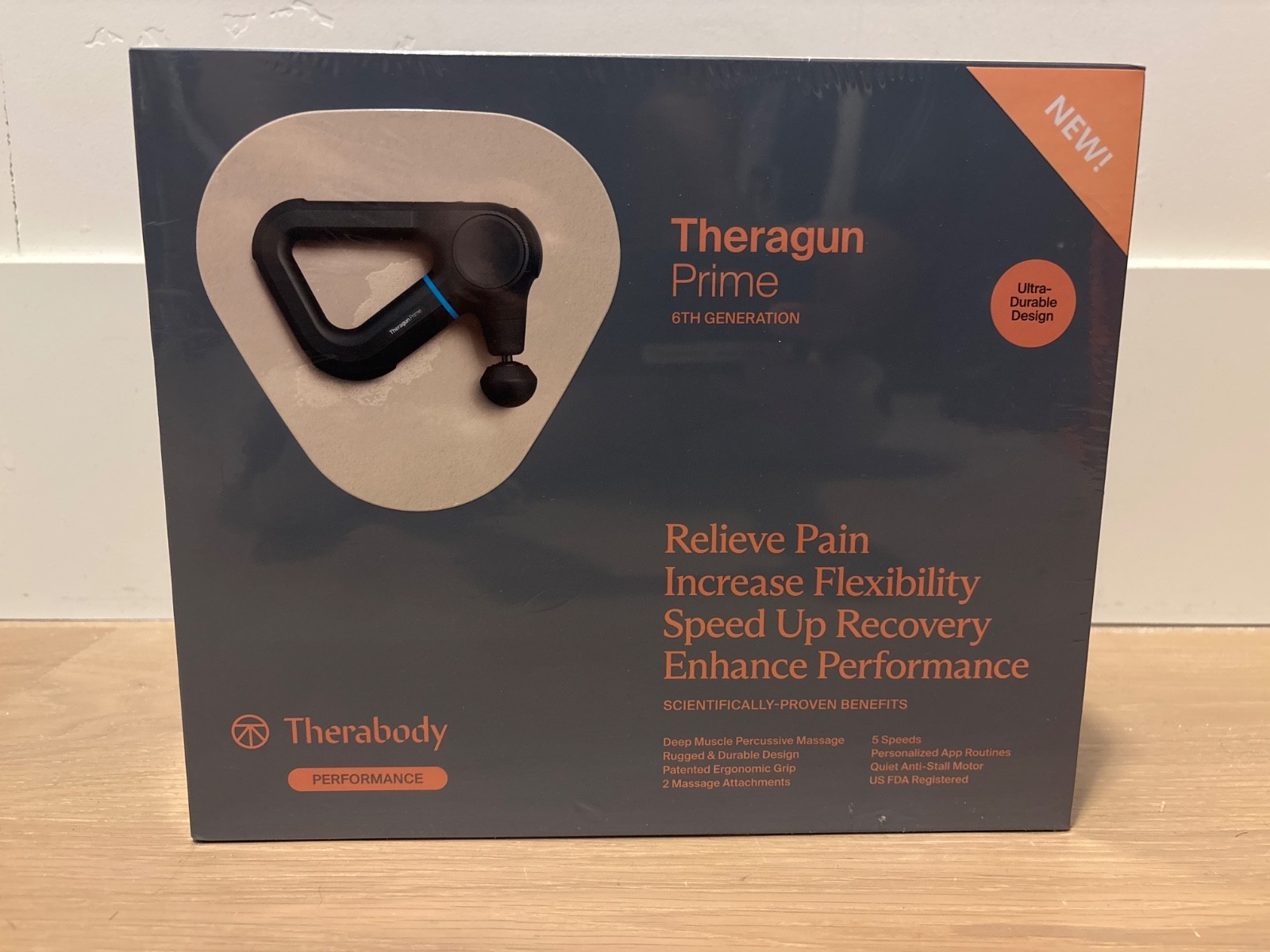 Theragun Prime 6th Generation – Sealed, Brand New