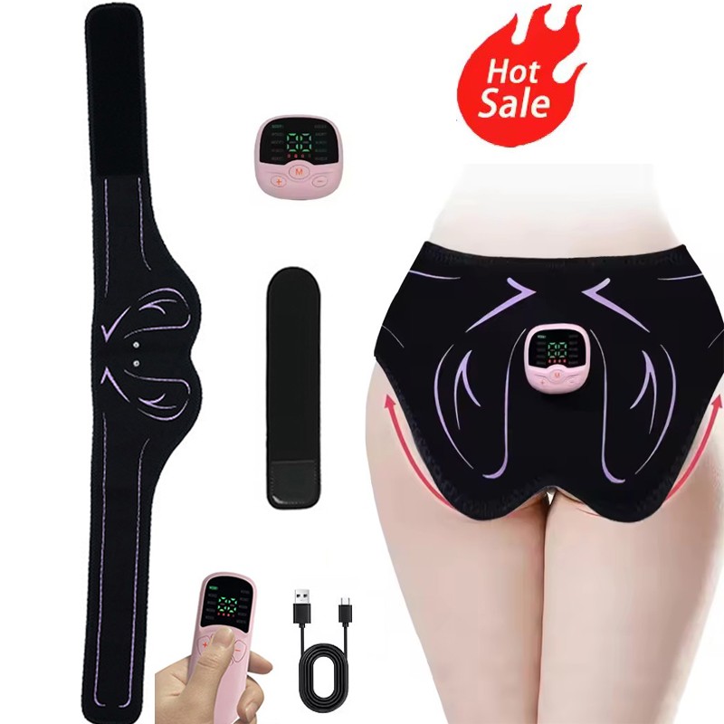 Electric EMS Muscle Stimulator Hips Trainer USB Rechargeable Fitness Device
