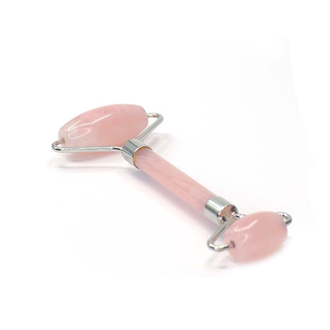 Rose Quartz Facial Roller, Facial Tension. Improve Skin Elasticity and Skin Tone