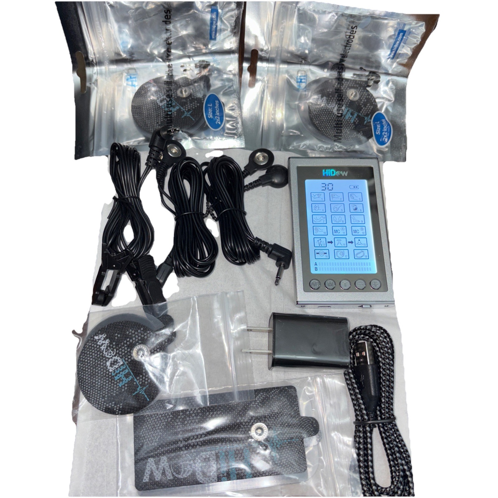 HiDow XPDS 18 Pain Relief & Muscle Performance Recovery Silver