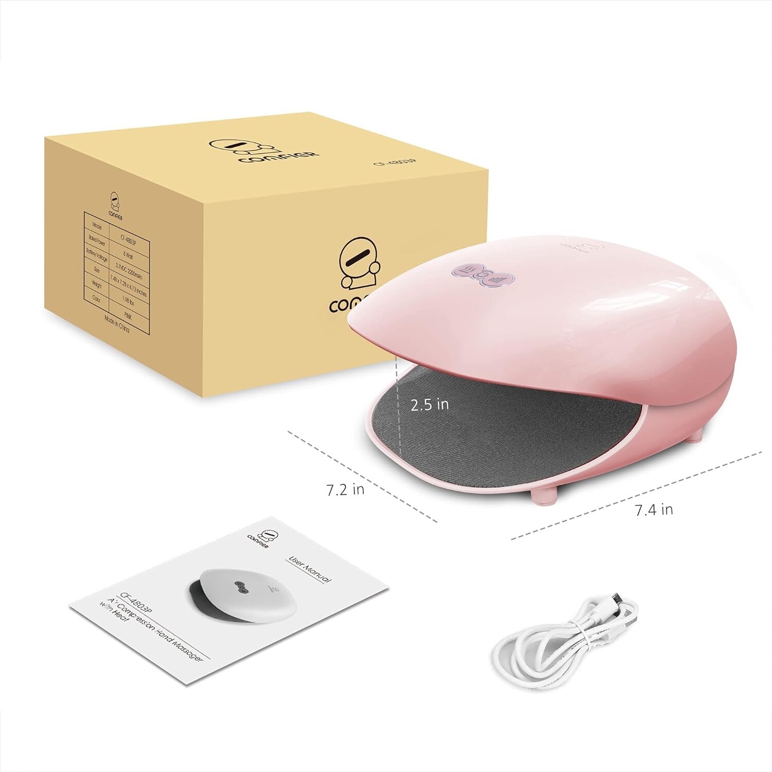 Gentle Heat Hand Massager for Women