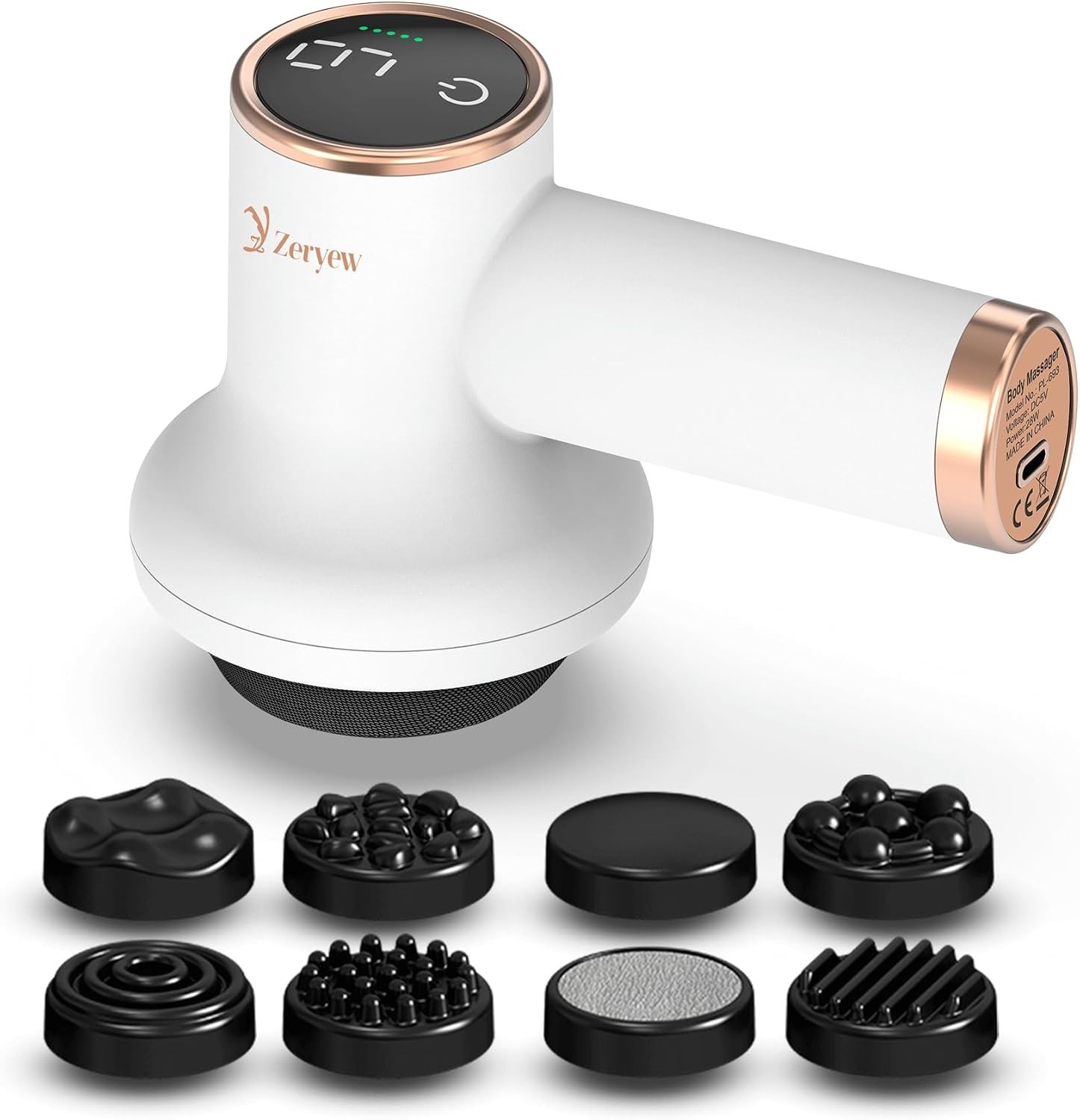 Portable Lymphatic Drainage Massager: Rechargeable Device for Full Body Wellness