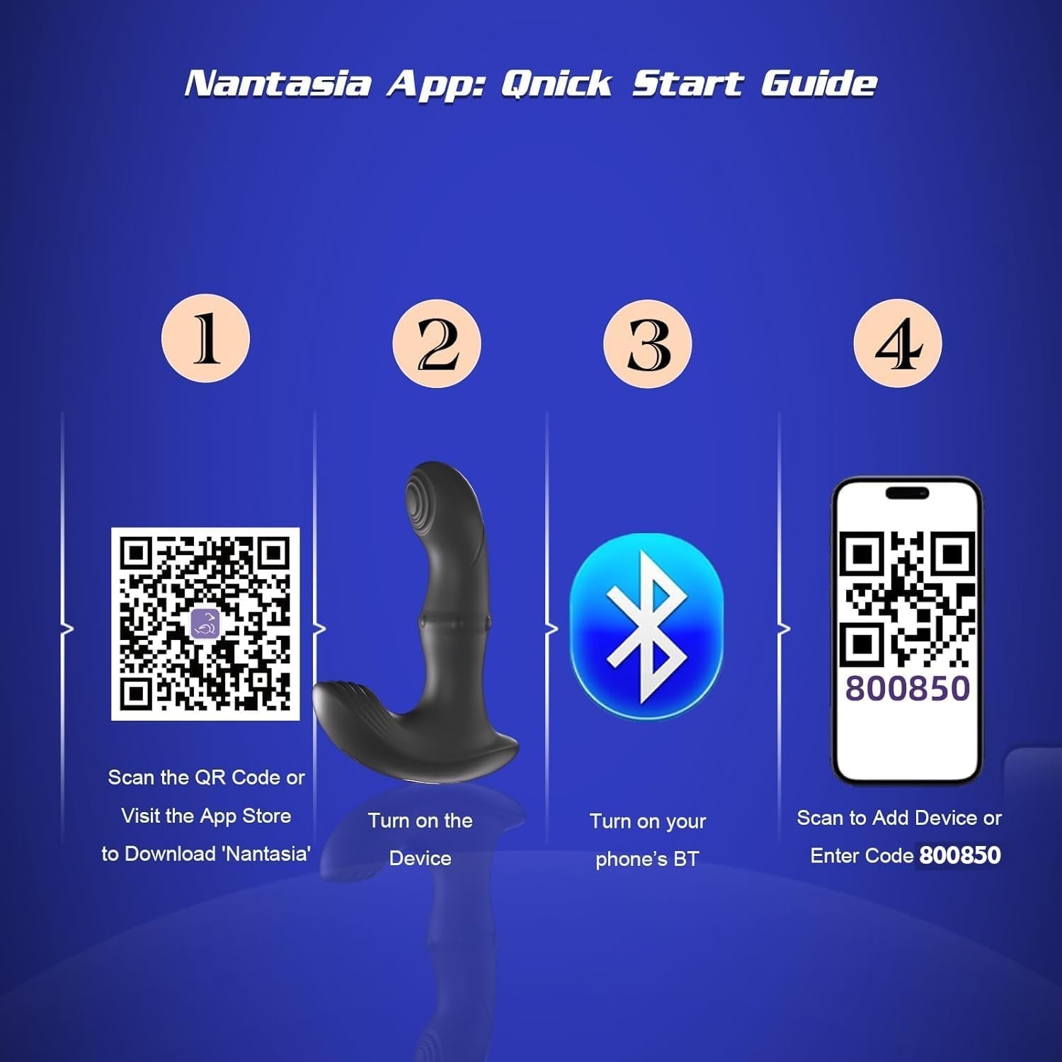 Wiggling Prostate Massager with Beaded Thrusting Ring for Deep Stimulation