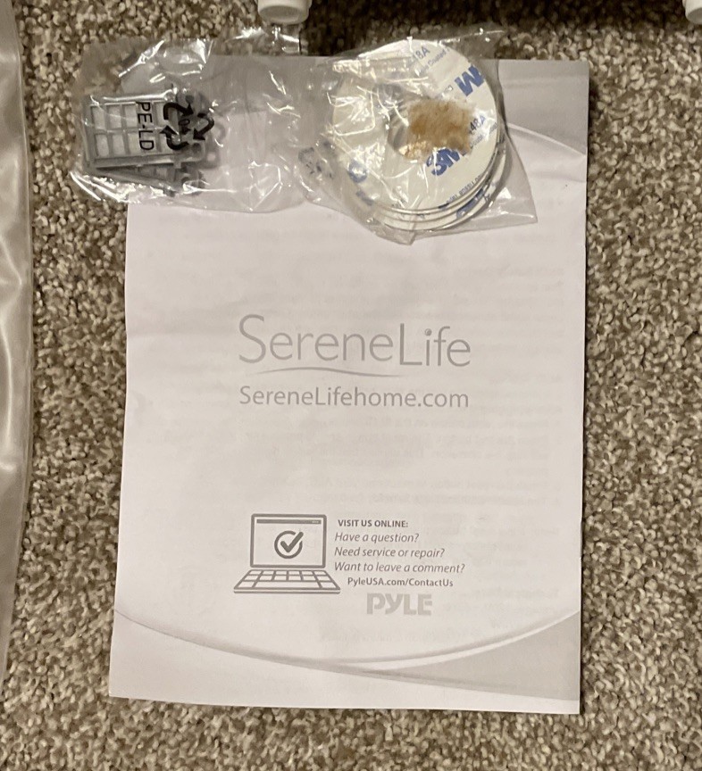 Serene Life Bubble Bath Mat Body Spa Massage PHSPAMT24HT w/ Remote – Works!
