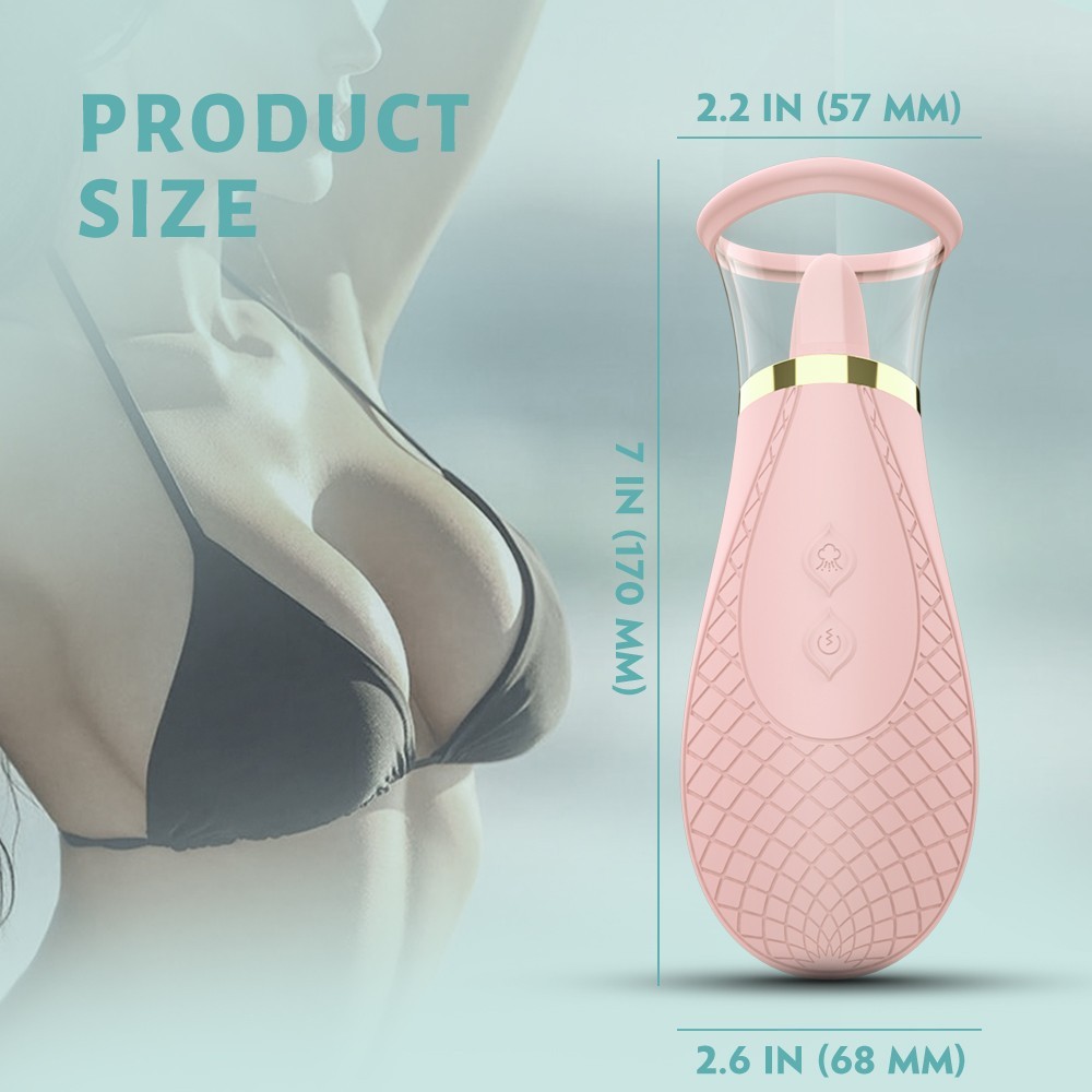 Vacuum Breast Enhancer Pump Clit & Nipple Sucker Massager Toy