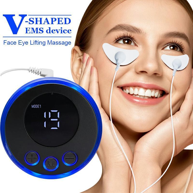 EMS Facial Body Muscle Stimulator Electrode Face Cheek Slimming Beauty Massager