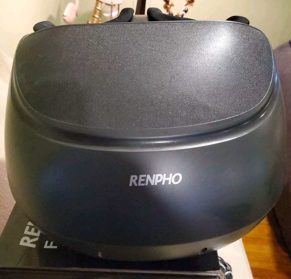 Renpho RF-FM059 Foot Massager Machine with Heat, Timer. Open Box