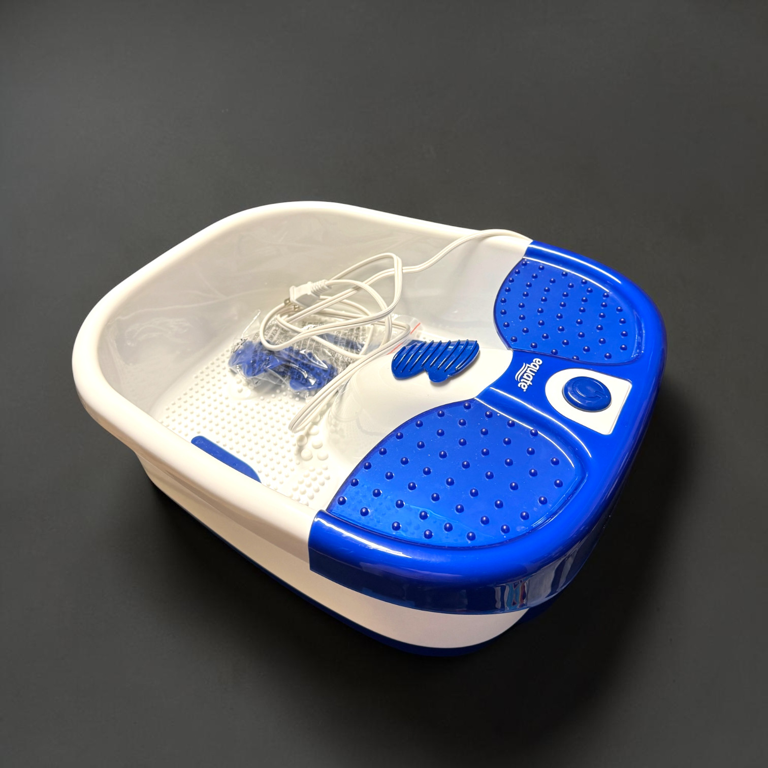 Equate Bubble Massage Foot Bath w/ Heat Maintenance Foot Spa Massager EUC