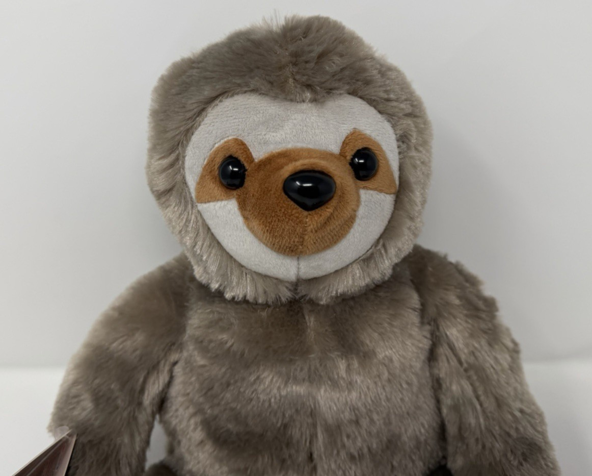 Health Touch Plush Huggable Massager – Sloth – Great For Relaxation Super Soft