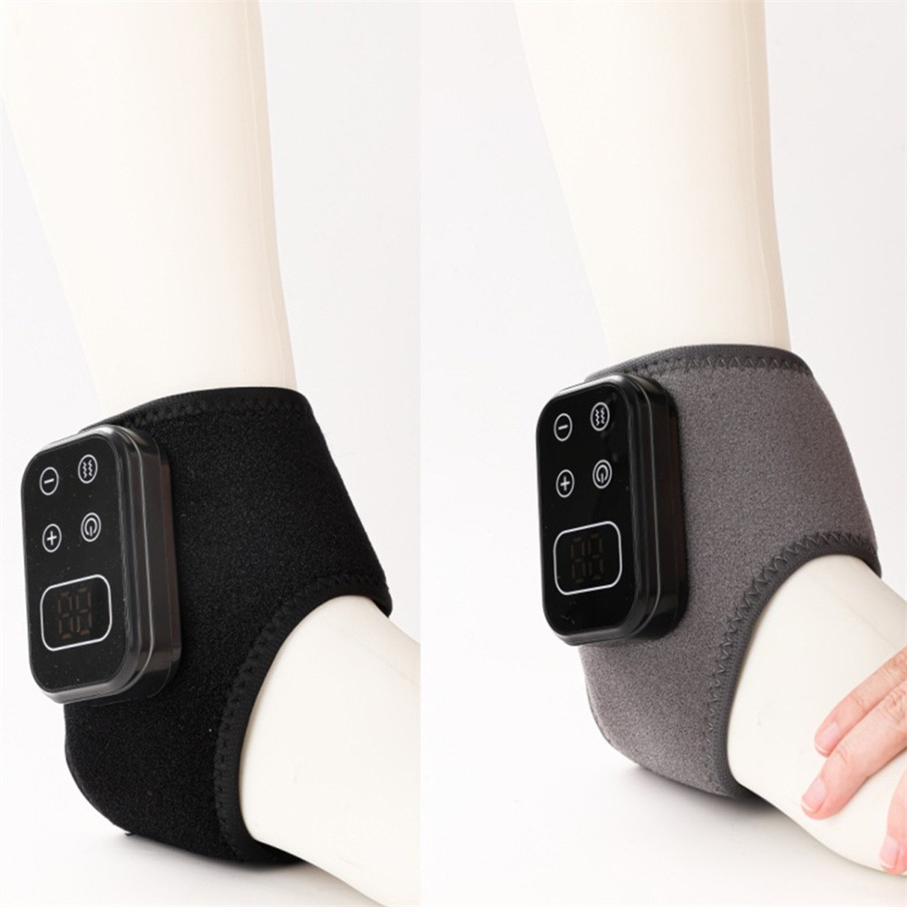 1-2PCS Foot Ankle Massager Vibration Infrared Thermal Joint Sprain Pain Relieve