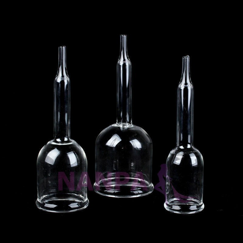 1 Set Vacuum Attachment Cupping Glass Cup For The Vacuum Breast Beauty Machine