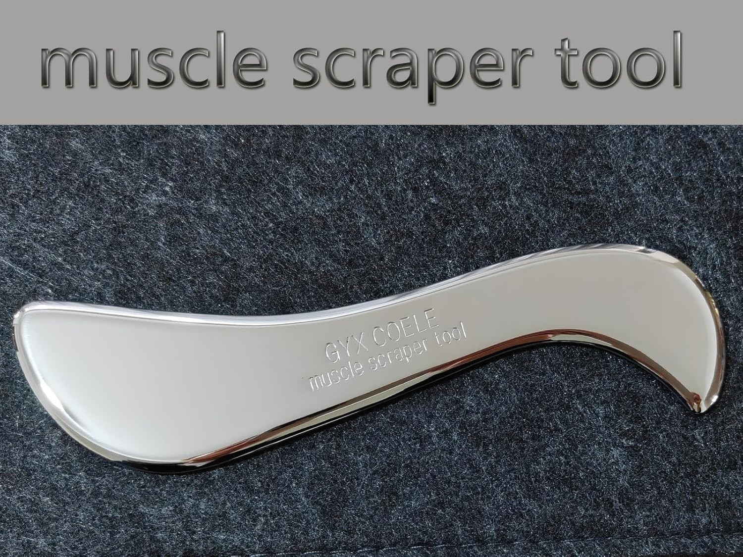 Stainless Steel Muscle Scraper Gua Sha Scraping Massage Tool, IASTM Tools, Great