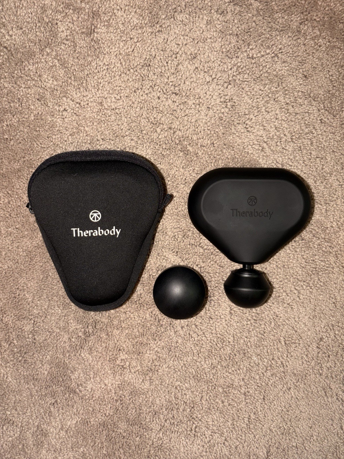 Theragun Mini Massager 2nd Gen – Black – Open Box – All Accessories BUT Thumb