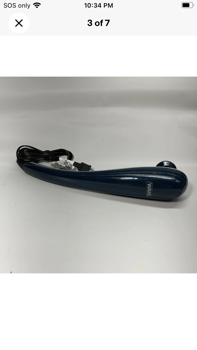 Wahl Deep Tissue Percussion Therapeutic Massager Full Body Handheld 4290 TESTED