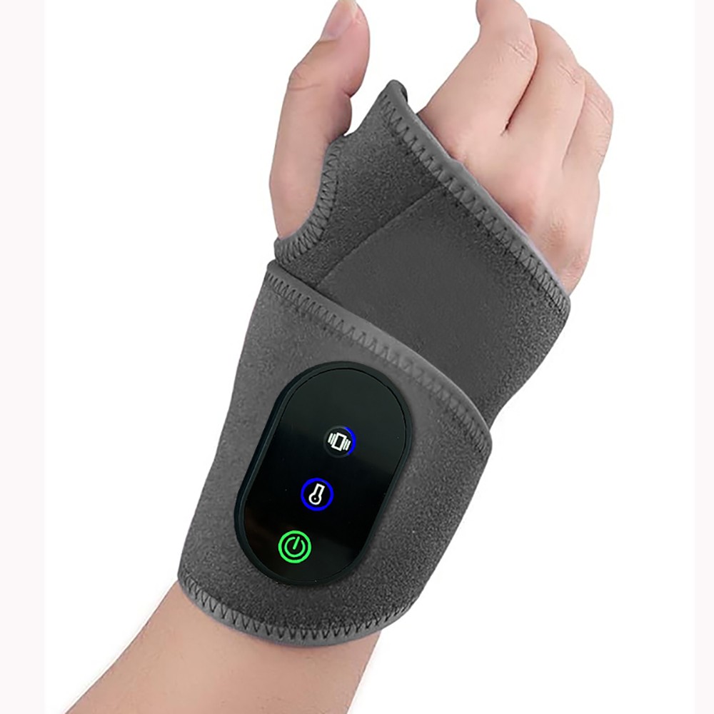 1/2X Electric Wrist Hand Massager Heating Vibration&Hot Compression Pain Relief