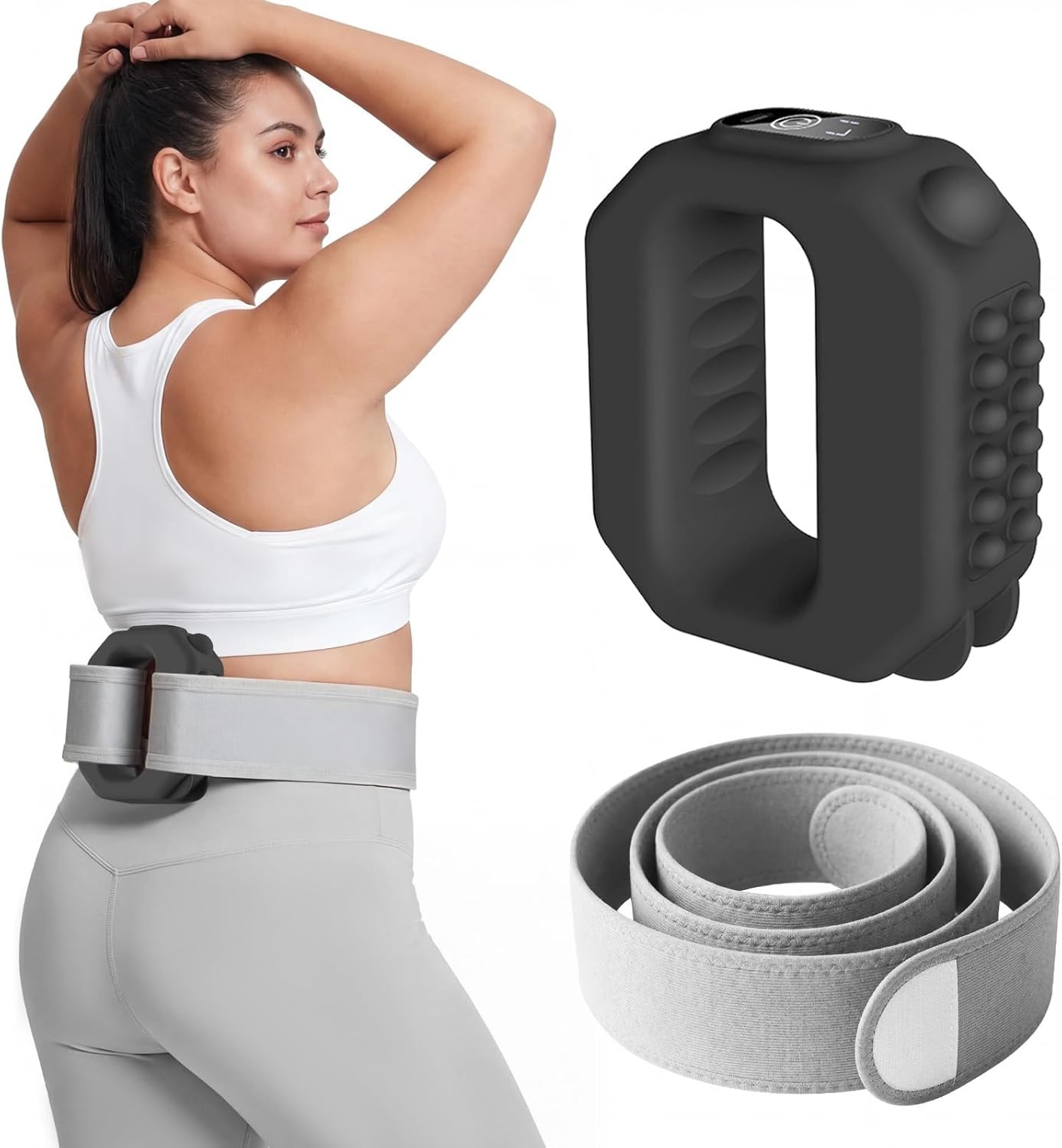 R10 Fascia Ring Massager, Multifunctional Full-Body Massager, Hands-Free Electri