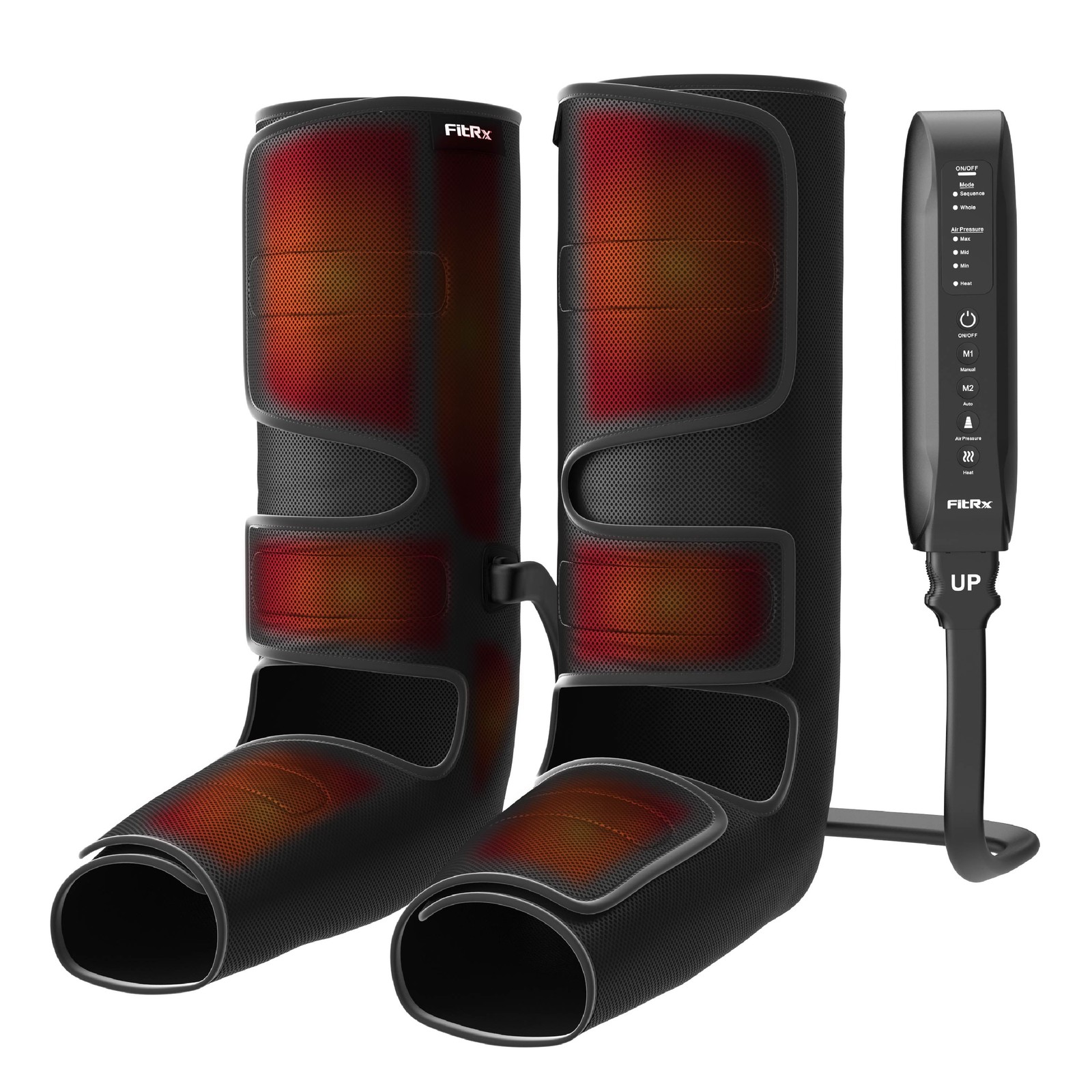 Recovermax Compression Boots – Heated Leg & Foot Massager with Adjustable