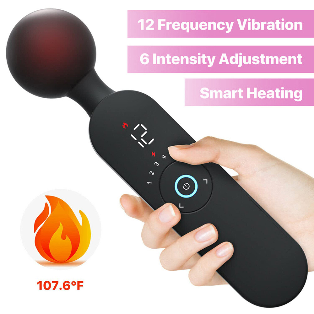 Multi-Speed Vibrator Wand Body Personal Massage for Women Powerful Vibrating New