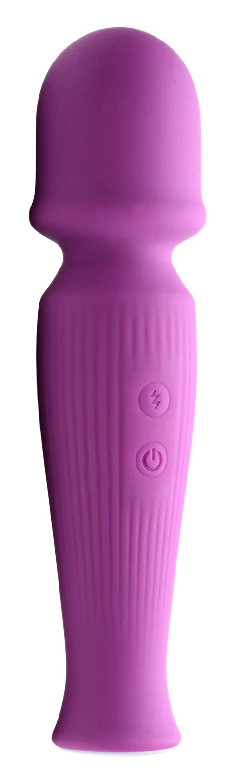 Silicone Wand Massager – Violet