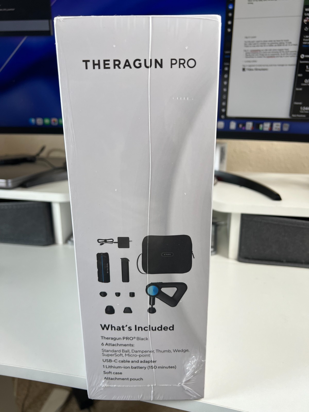 THERAGUN PRO Smart Percussive Therapy Device (5th Gen) NEW Sealed