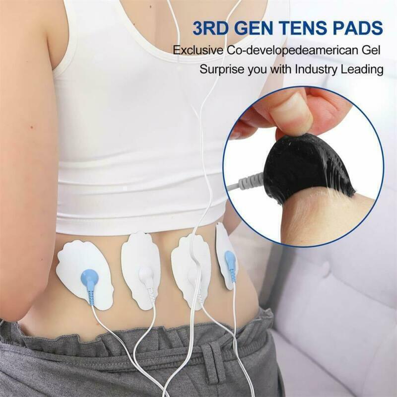 20PCS Snap On Electrodes Pads Massage Replacement Electrode Pads