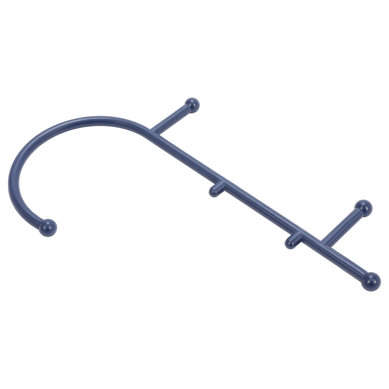 For Therapeutic cane Muscle Trigger Point Manual Massager Tool (Blue)