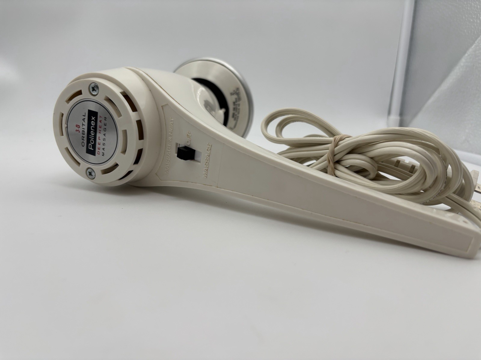 Pollenex Deep Heat Massager 3D Orbital VTG OM-55E Spa Therapy Vibrating TESTED
