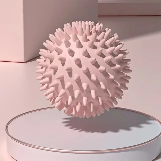 Extra Firm Spiky Massage Ball Deep Tissue Trigger Point Foot Muscle Roller 6cm