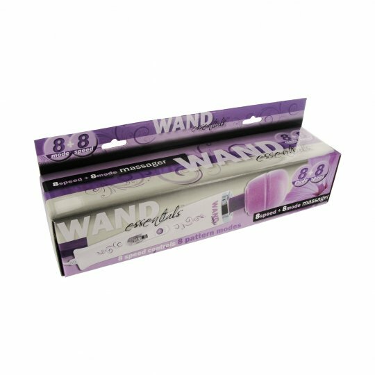 Wand Essentials 8 Speed 8 Mode Vibrating Full Body Vibrating Massager Powerful !