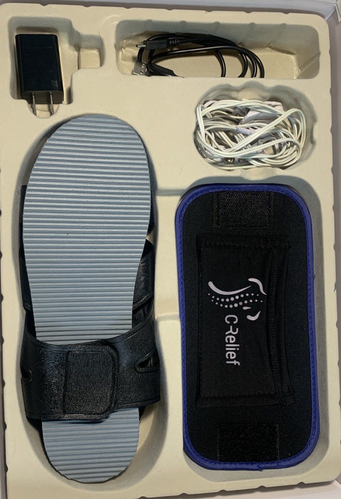 THE ELITE SET CR-1360 Muscle Stimulator Pulse Massager Electrotherapy Device
