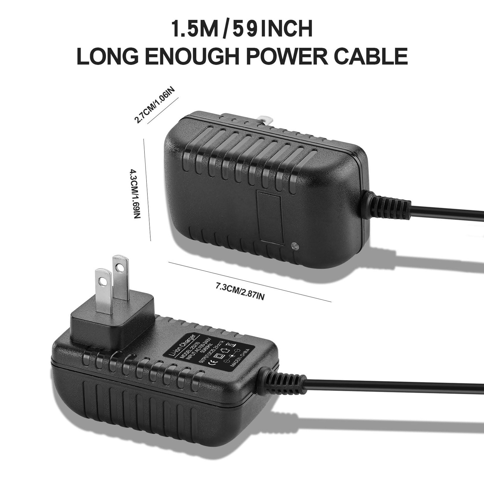 Massage Gun Charger 24V ~ 25.2V 1A for 24V..