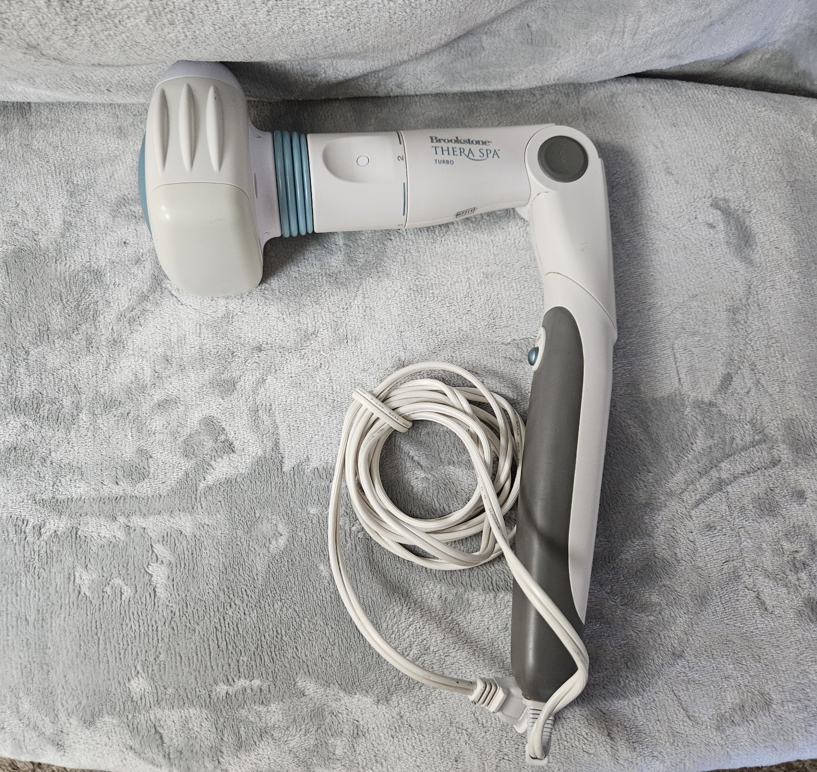 Brookstone TheraSpa Turbo BAM2000 Massage Hammer Handheld White AC – WORKS