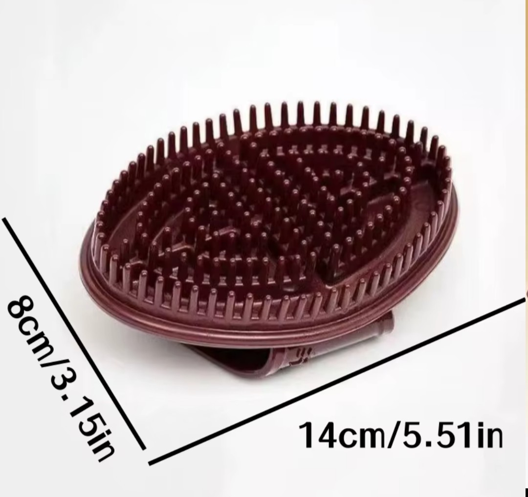 2Pcs Scorpion Comb Manual Massage Meridian Brush Silicone Meridian Brush
