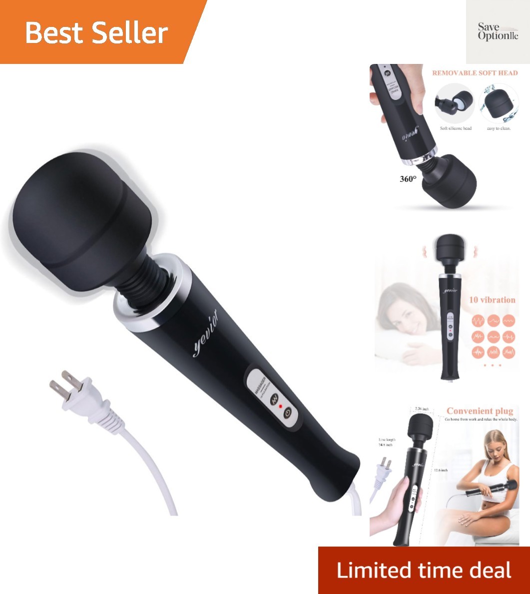 Wired Powerful with 10 Pulse Settings Strong Vibration for Women,Personal Tot…