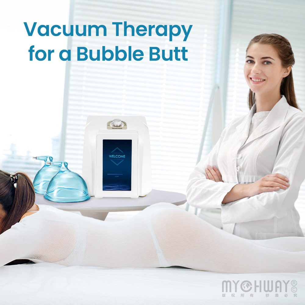 Professional Buttock Vacuum Therapy Machine -73kPa Strong Suction 4 Cups US