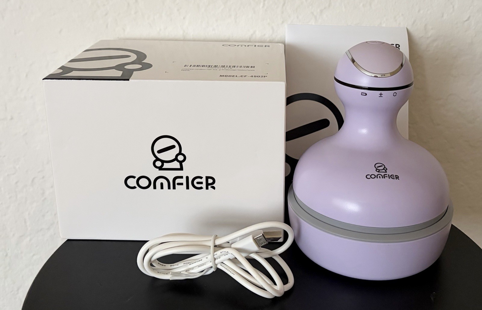 COMFIER Electric Scalp Massager with Mutlti-Modes Vibration Gently Used