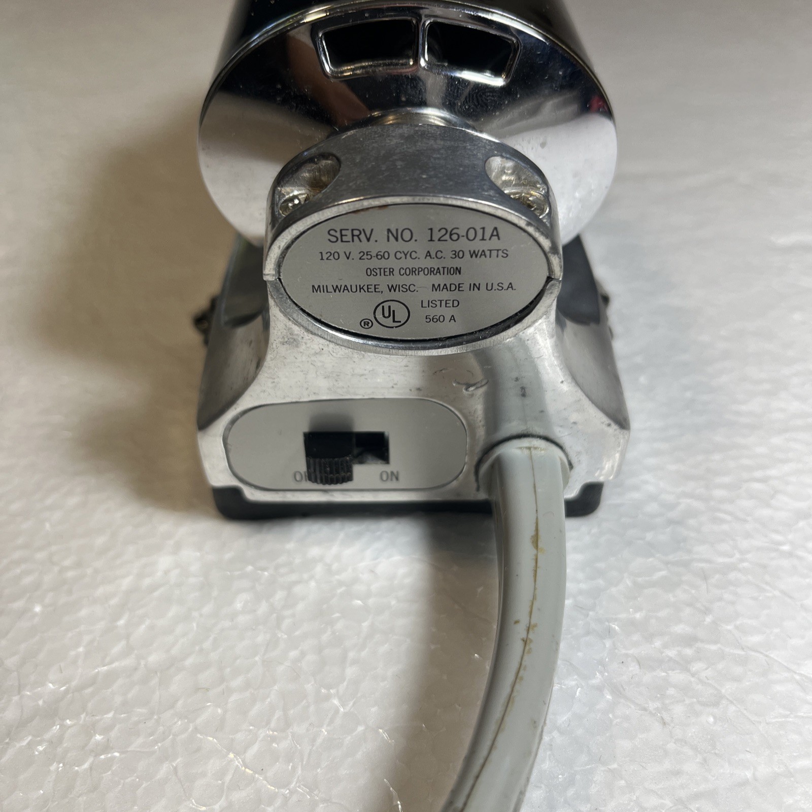 Scientific I Oster Massager 129-01A Made In USA Tested